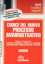 Codice del nuovo processo amministrativo