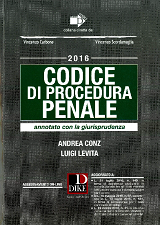 Codice di procedura penale - Ed. 2016