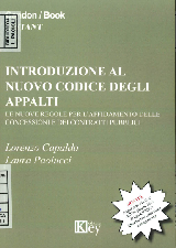 Introduzione al nuovo codice degli appalti